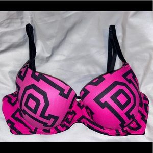 Victoria Secrets Pink push up bra.